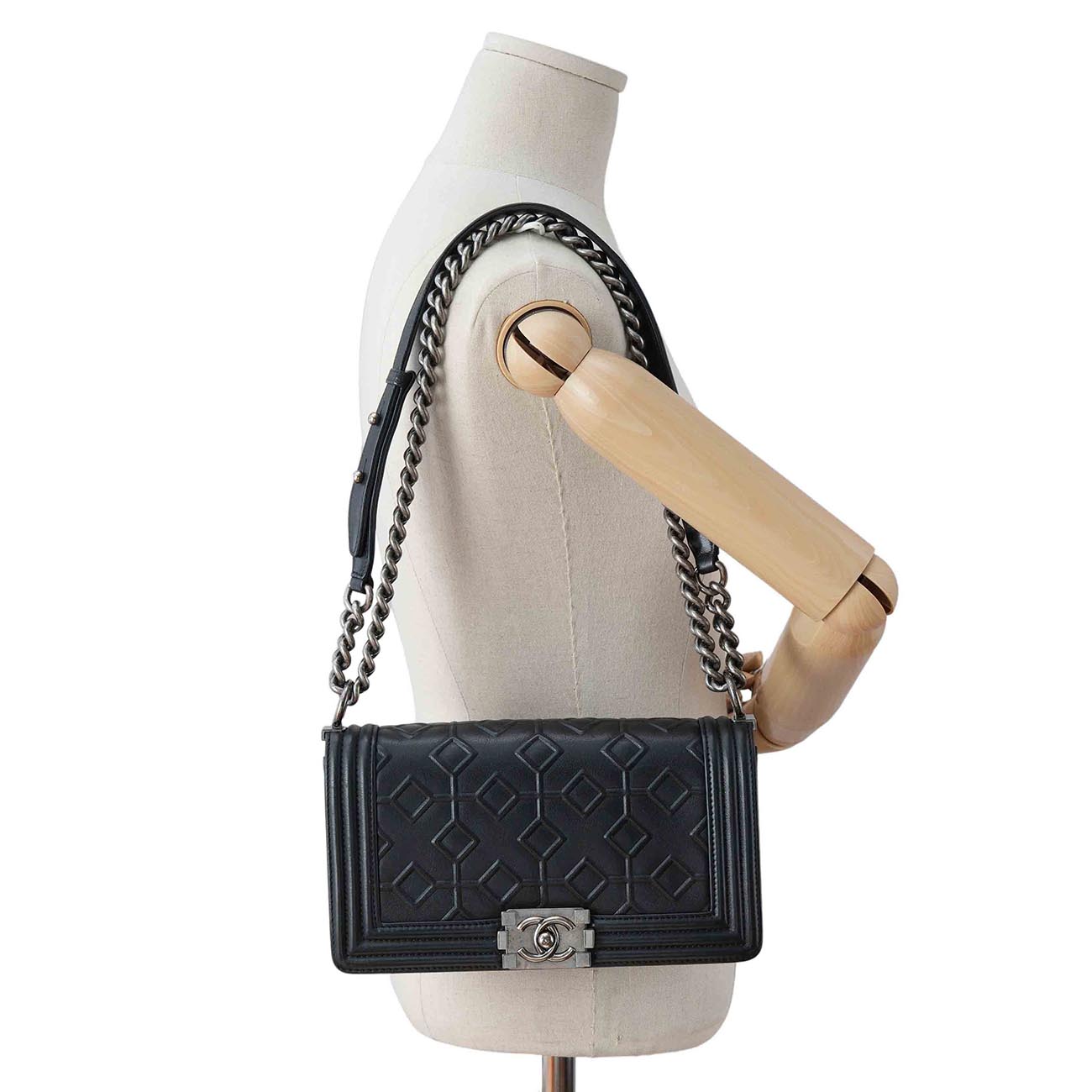 CHANEL(USED)샤넬 A67429 시즌 보이샤넬 플랩 숄더백